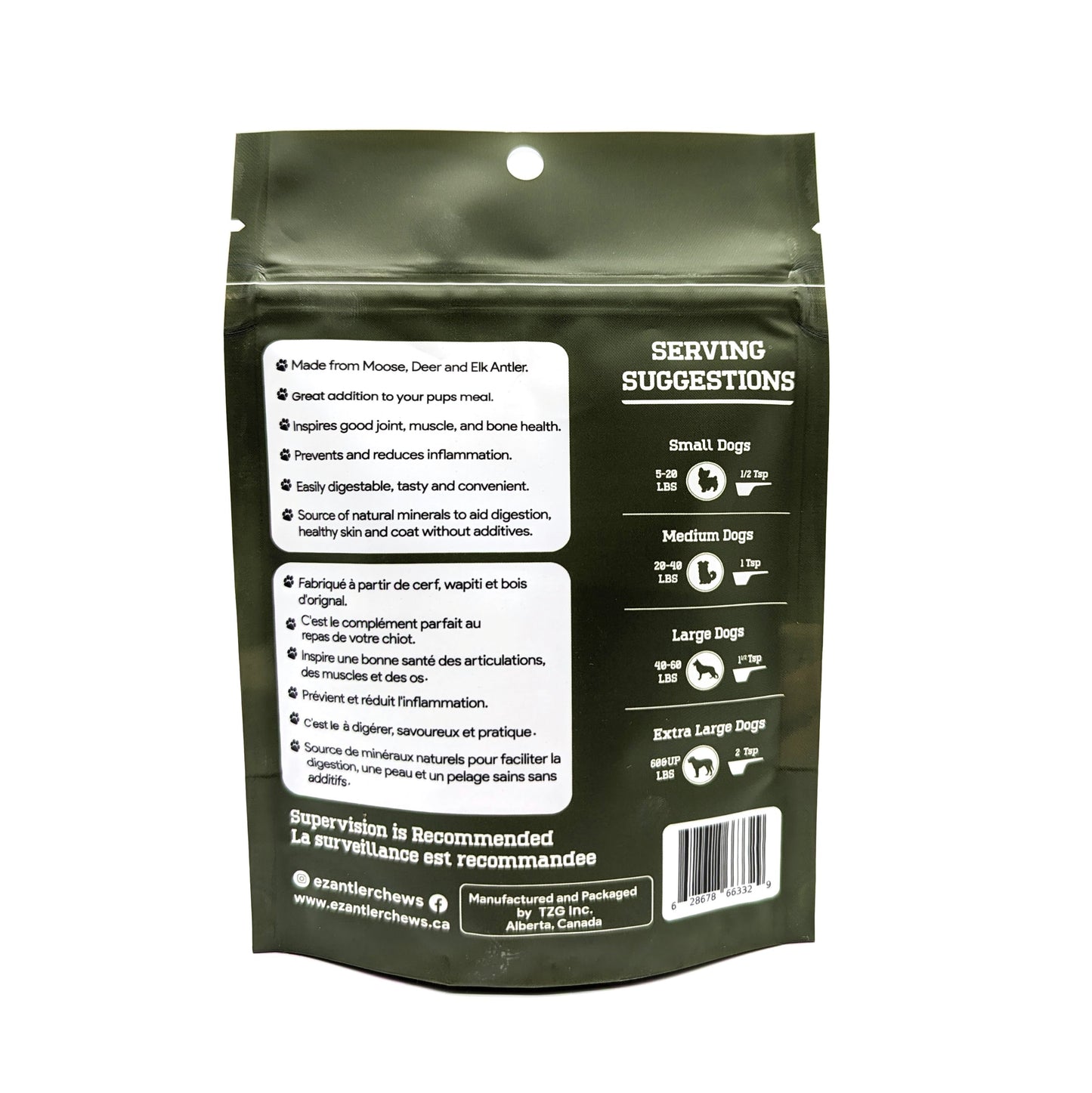 (WHS) Antler Powder Supplement