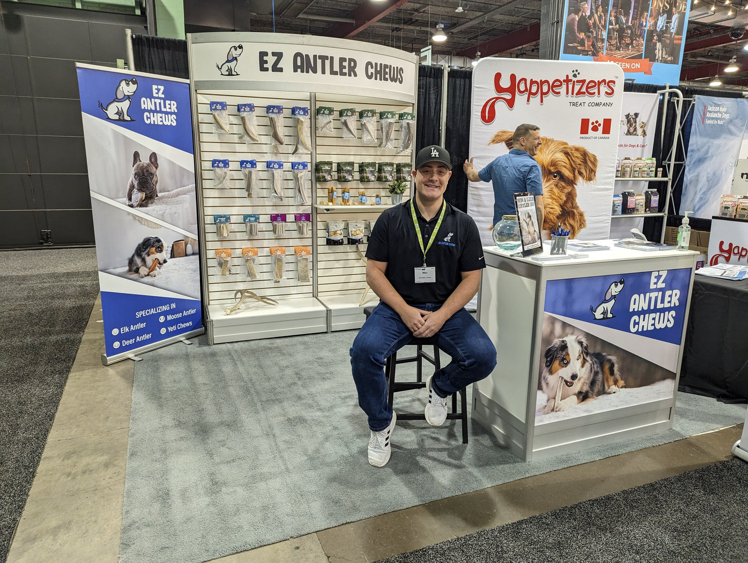 EZ Antler Chews At Industry Show