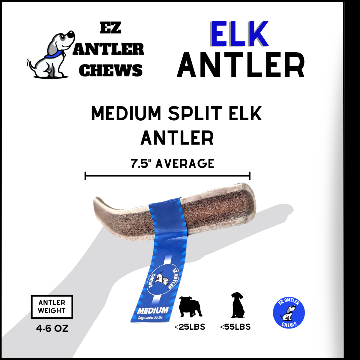 (WHS) Medium Elk Antler Chew