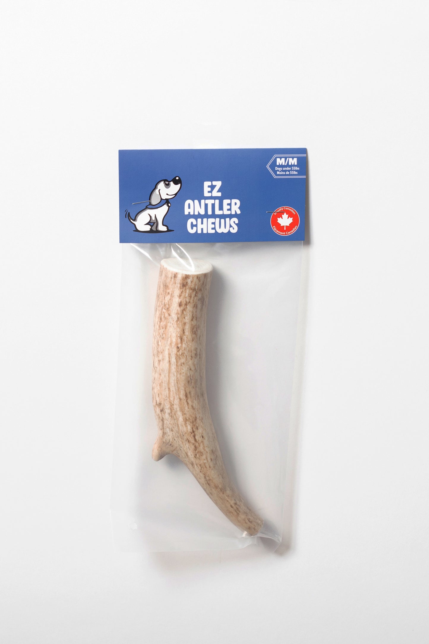Medium WHOLE Elk Antler Chew (Under 55lb)