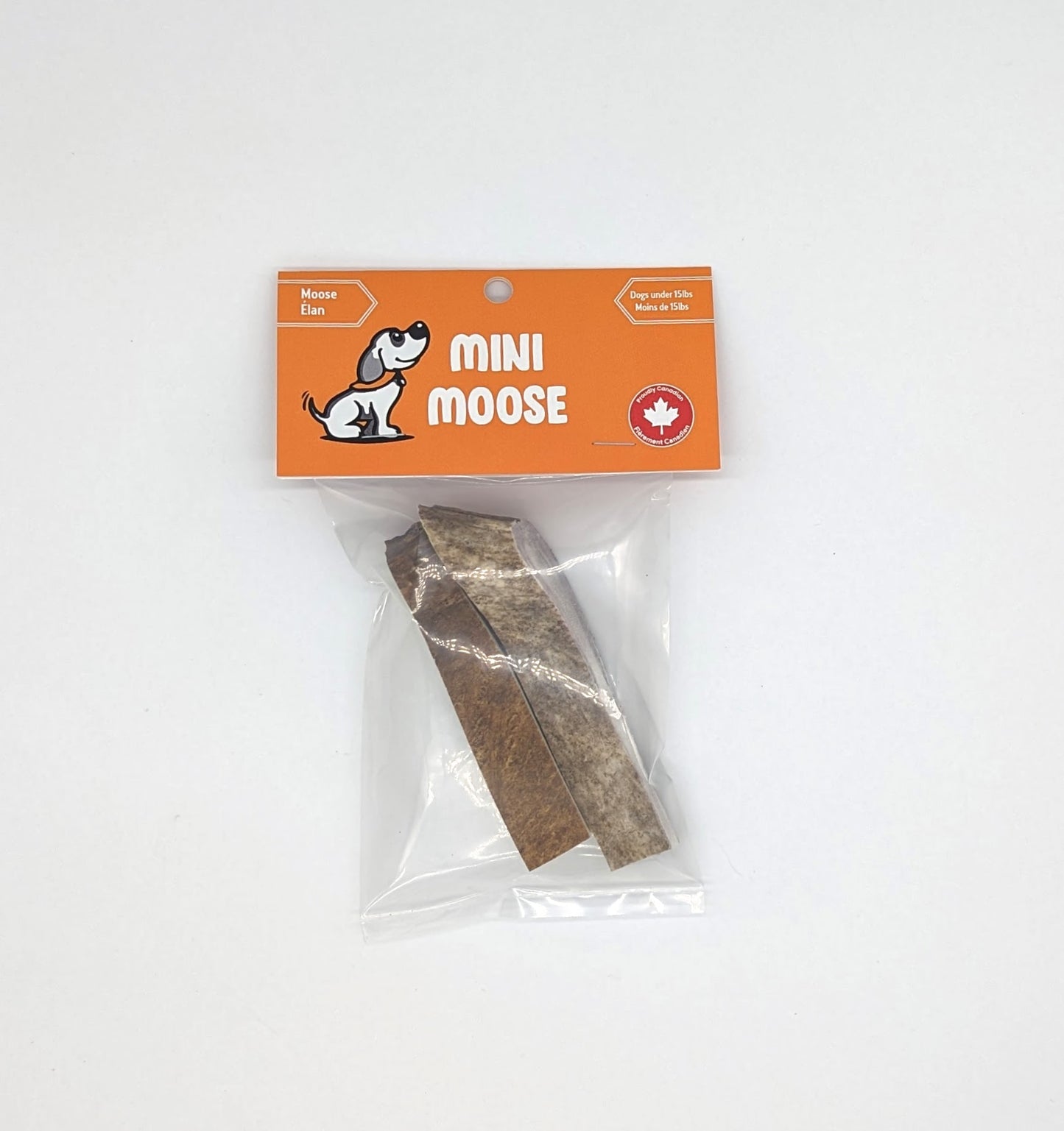 MINI Moose Antler Chews - 2 pk (Under 25lb)