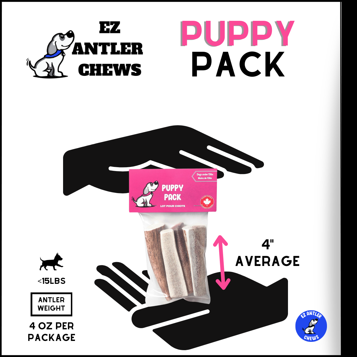 Puppy Pack (Under 15lb)