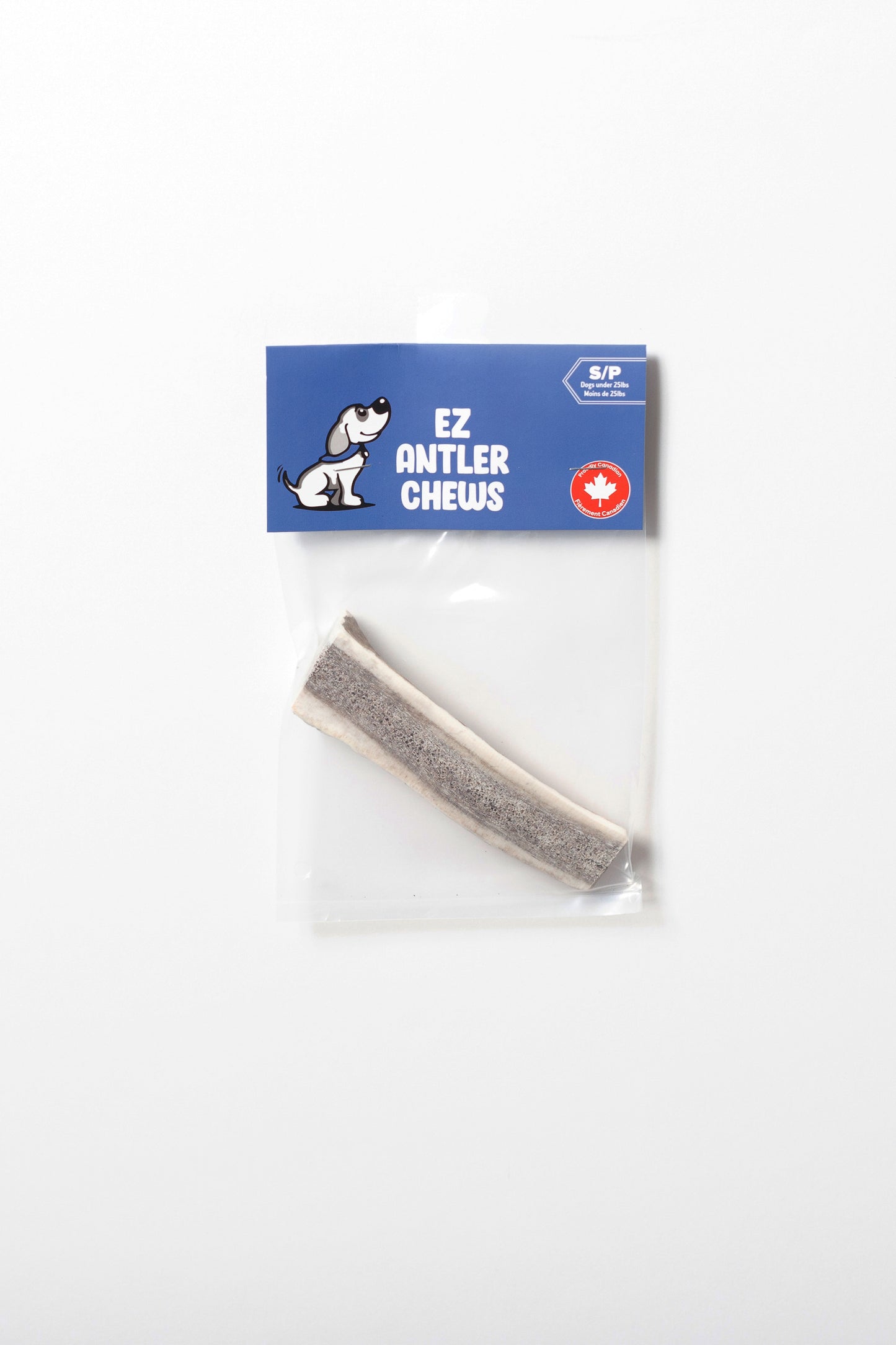 Small SPLIT Elk Antler Chew (Under 25lb)